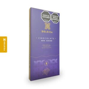 BARRA DE CHOCOLATE DELEIZA AL 80% 80gr.