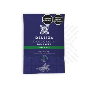 CHOCOLATINA 80% CON CAFÉ 30gr.